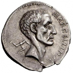 Денарий (реституционная монета Траяна)
