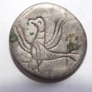 щиток перстня серебро 11-13 век птица