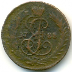Денга (1/2 копейки) 1788 года