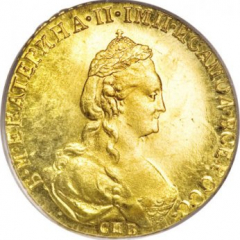5 рублей 1780 года