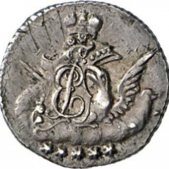 5 копеек 1761 года серебро