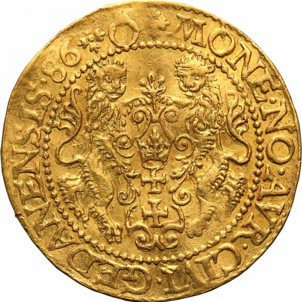 Монета речь посполита. Талер 1580 Баторий. Дукат 1550 Данциг. Монеты речи Посполитой.